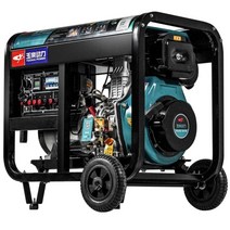 캠핑용 저소음 발전기 차박 다용도 캠핑 공사 현장 농업 산업용발전기 3KW 5KW 220V 380V, Yuchai 8KW220V 오픈 프레임