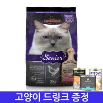 친절한도그씨 레오나르도 시니어 2kg 면역 신장관리 고양이사료, 단품