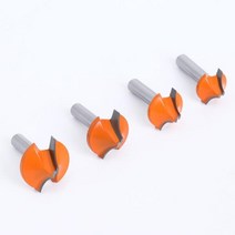 LAVIE-8mm 생크 오프닝 목공 공구 조각 기계 밀링 커터 텅스텐 솔리드 라우터 비트 카바이드 엔드밀, 04 8X31mm