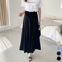 세이스타일 차랑 절개 A라인 스커트