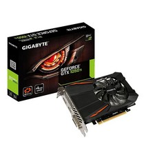 Gigabyte 기가바이트 지포스 GTX 1050 Ti 4GB GDDR5 128비트 PCI-E 그래픽 카드(GV-N105TD5-4GD), Boost Clock 1430 MHz_4GB
