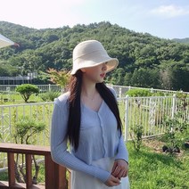 느와드코코 탄탄한 코튼 짜임 봄 여름 가을 보넷 버킷햇 모자