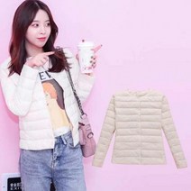 여성패딩 여성경량패딩 3컬러 덕다운 경량패딩 여성숏패딩 숏패딩이쁜패딩