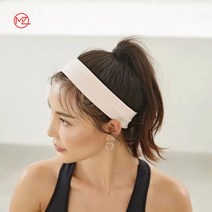 운동헤어밴드 쿨 헤어밴드 조던헤어밴드 나노 나일론은 순간흡입에 도움을 주며 사방의 탄성 당김없이 편안하며 2배 탄성변형이 없고 실리콘이 미끄러지지 않습니다, 핑크