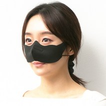 반영구 씻어쓰는 코마스크 향균력 99% 구리원사, 브라운
