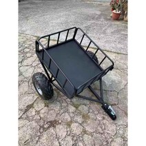 ATV 트레일러 4륜오토바이 바이크 화물 짐칸 농업용 트럭 DIY, 짐칸 + 8인치 타이어