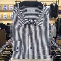 피에르가르뎅 피에르가르뎅셔츠 남자 긴팔 런던스트라이프 남방셔츠 PKDS 1932