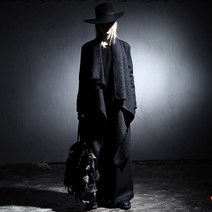 가을 겨울 남자 불규칙 중 긴 털 코트 남성 판 캐 주 얼 한국 식 패션 개성 트 렌치 코트