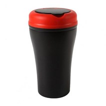 차량용led쓰레기통 650ml 쓰레기 홀더 suv용 다기능 자동차 코크스 컵 유용한 산화 방지, 01 Black  Red