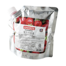 앤드로스 딸기 리플잼, 500g, 4개