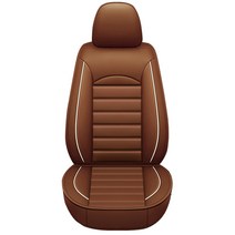 스마트 자동차시트커버 세트 5P / 인조가죽 차량 시트커버 시트커버 차량시트커버 차시트커버 카시트커버 차량용시트커버 시트카바, 브라운