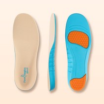 풋로직스 센시 푹신한 기능성 쿠션 깔창 평발 아치 신발 인솔, L(285~295mm)
