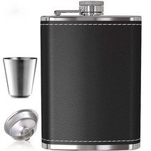 휴대용 위스키 힙 플라스크 for men 주류 플라스크 스테인레스 스틸 누출 방지 플라스크 with funnel set for women pocket alcohol drink fl, 많이