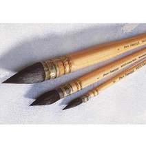 윈저앤뉴튼 퓨어 스쿼럴 포인티드 몹브러쉬/다람쥐털붓 4호, 상세페이지 참조