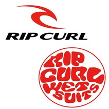 RIP CURL 립컬 데칼 서핑 스티커, 1개, 선택-1화이트(소)