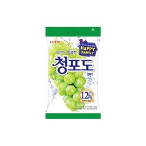 롯데 [캔디]청포도 캔디 153g 맛있는 달콤한간식 사무실간식 아이들간식, 28개