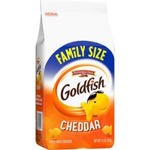 [미국직배송]페퍼리지팜 골드 피쉬 체다 크래커 패밀리팩 283g Goldfish Cheddar Crackers Family size