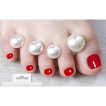 8pc 실리카 젤 발 발가락 분리기 손가락 보호기 네일 팁 꽃 붉은 심장 이미지 유연한 사용 uv 젤 폴란드어 네일 아트 도구, 05