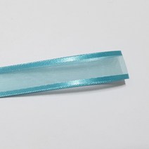 선물포장리본 꽃포장리본 양면 오간디 리본 (폭 6mm 길이90m)(폭 10mm/15mm/25mm/35mm 길이 45mm), 25mm, 11(블루)