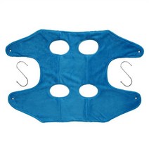 강아지미용거치대 애견 미용테이블 개손질 트리밍 해먹 도우미 고양이 애완 동물 미용 수리 도구 강아지 새, 02 파란_03 L