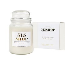 515샵 골드에디션 소이캔들 대용량, 블랙체리블라썸