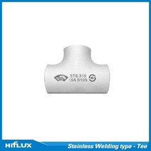 유성벤드 스텐 용접 관이음쇠 피팅 - TEE (S40) SUS316 150A-100A, 1개