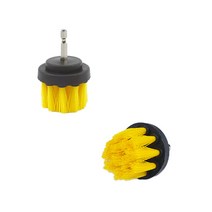 SB 전동 청소브러쉬 드릴용 원형 2인치 나일론 브러쉬탭 창문틀 가스레인지 차량휠용