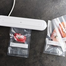 아이오 진공백(중) 진공포장지 진공포장비닐 업소용진공포장지 수비드진공팩 20cm x 30cm 40장 2세트, 단품