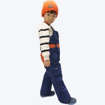 슈가포인트 키즈 프리미엄 빕&멜빵 스키.보드 팬츠 LUVENITO KP - NAVY BRICK
