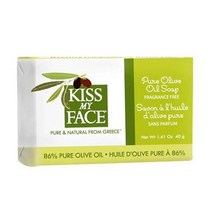 Kiss My Face 퓨어 올리브 오일 솝, 40g × 1개