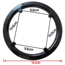 자전거스프라켓 마운틴바이크 도로 자전거 보호커버 치아판 치아 케이스, T05-4구멍 9.7*10.7