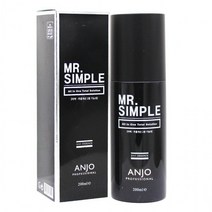 앙쥬 미스터심플 올인원 토탈솔루션 200ml 20대 30대 40대 남자 친구 옴므 화장품 100일 200일 1주년 생일 선물, 상세페이지 참조