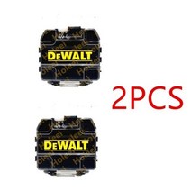 전동 공구 상자 DEWALT 드릴 부품 상자 스토리지 임팩트 스크루 드라이버 비트 액세서리, SMALL 2 PCS 2, SMALL   2 PCS