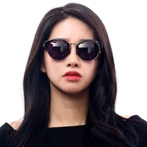 페니레인 남녀공용 LET IT BE C2 블랙렌즈 하금테 선글라스