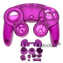 NGC 컨트롤러 교체용 전면 후면 셸 하우징 커버 케이스 ABXY L R Z Dpad 버튼 게임큐브 핸들, 한개옵션1, 07 N15