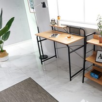 오피스엔홈 엘리트시리즈 선반책상 철제학생용책상 사무용책상 대량납품가능, 블랙