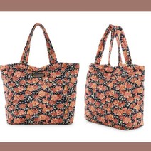 여자명품마크제이콥스가방80009216 NWT Marc Jacobs Quilted Wildflowers Tote Bag Purse in Eclipse floral #M948