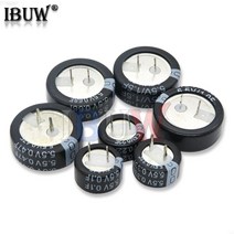 슈퍼캐패시터 C 타입 5.5V 슈퍼 커패시터 버튼 패러드 0.1F 0.22F 0.33F 0.47F 1F 1.5F 4.0F 1 개, [07] C-type 1.5F, 1개