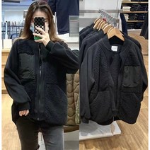 일본 가성비브랜드 가을 겨울 남녀복 커플룩 보온 루즈한 캐주얼 벨벳 재킷 가디건 아우터 습기 D442882