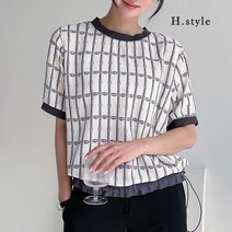 (BL)스트링체인블라우스