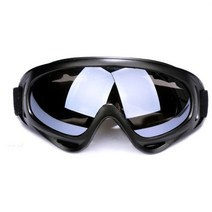 방진 Motocross 조정 가능한 오토바이 고글 통기성 전체 얼굴 보호 먼지 자전거 오프로드, Transparent lens 2