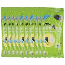 나이텍스 극세사 속장갑 5매입 10개묶음 (031388), 단품, 단품