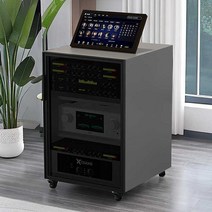 믹스 음향 렉케이스 음향장비 앰프 수납장 케비닛, 높이 100cm