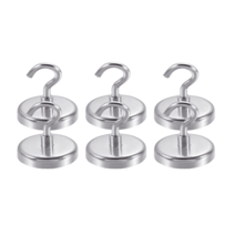 미나스 초강력 네오디움 고리 자석 걸이, 20mmx6개