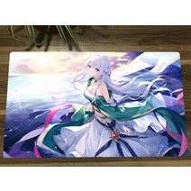 유희왕플레이매트 YuGiOh라비엘 얼티밋 슬레이어 플레이 매트 트레이딩 카드 TCG CCG 마우스 패드 고무 데스크 테이블 가방 포함 60x35cm, [01] 350x600x2mm