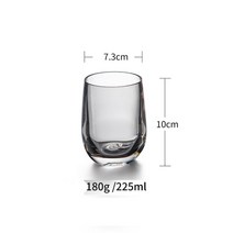 아크릴 마시는 안경 세트 재사용 가능한 음료 텀블러 깨지지 않는 재사용 가능한 플라스틱 컵 플라스틱 텀블러 세트 식기 세척기 안전 6pack, 협동사, 물컵