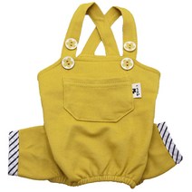 별이네 멜빵올인원 강아지옷 애견의류 자체제작, 겨자