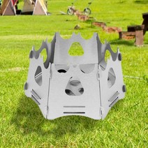 접이식 우드스토브 16.5x9cm 백패킹 버너, 상세페이지 참조