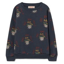 타오 22FW 키즈 피에로 패턴 릴렉스핏 맨투맨 F22003 181CV