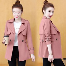 빌리즈빈 가을 여성 트렌치 숏 원버튼 자켓 G22500